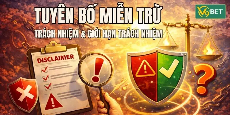 Chi tiết chính sách miễn trừ trách nhiệm tại nhà cái trực tuyến